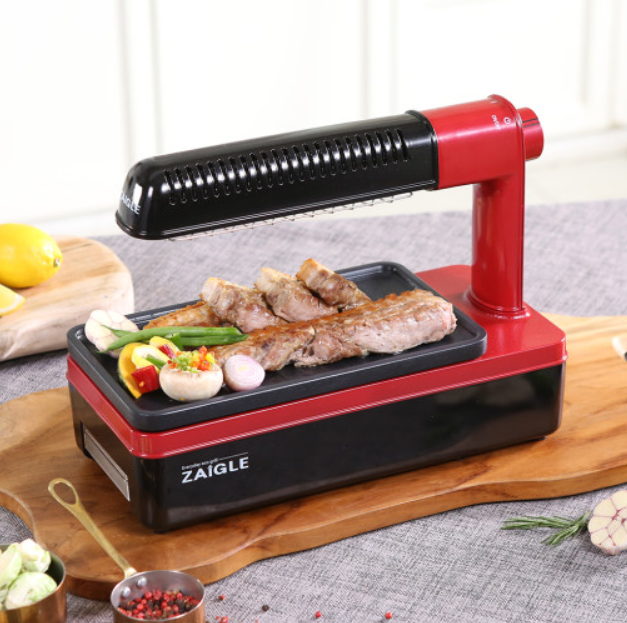 ZAIGLE Party Infrared Electric Grill Smokeless Grill BBQ Party