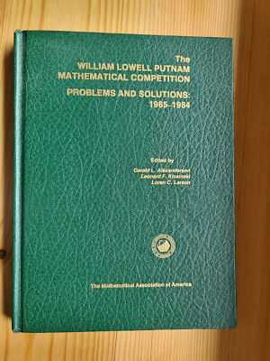 The William Lowell Putnam Mathematical Competition - 1965-1984