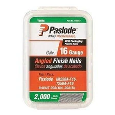 Paslode 650046 1-3/4" by 16 Gauge 20 Degree Angled Finish Nail 2 000 per Box