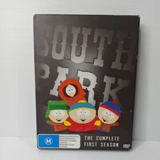 South Park - Season 1 Stan Kyle Kenny Cartman DVD Box Set Very Good Condition