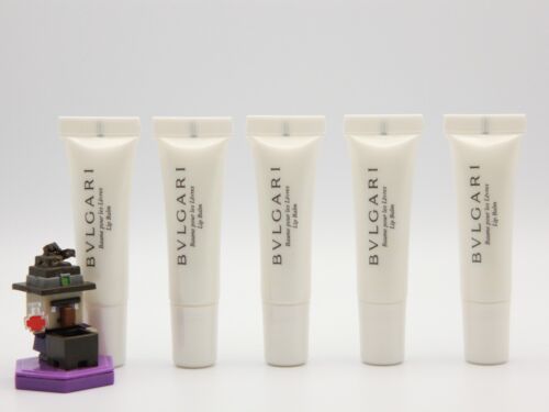 BVLGARI Lip Balm (Baume pour les Lèvres), Lot of 5 - 5x7ml (35ml Total) - Picture 2 of 3