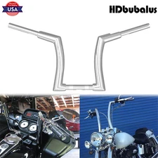 14" Rise 2" Ape Hanger Handlebar Fit For Harley Softail 2000-21 Touring FLH Dyna