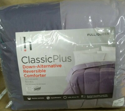 Home Expressions Classic Plus Down Alternative Comforter full/queen violet