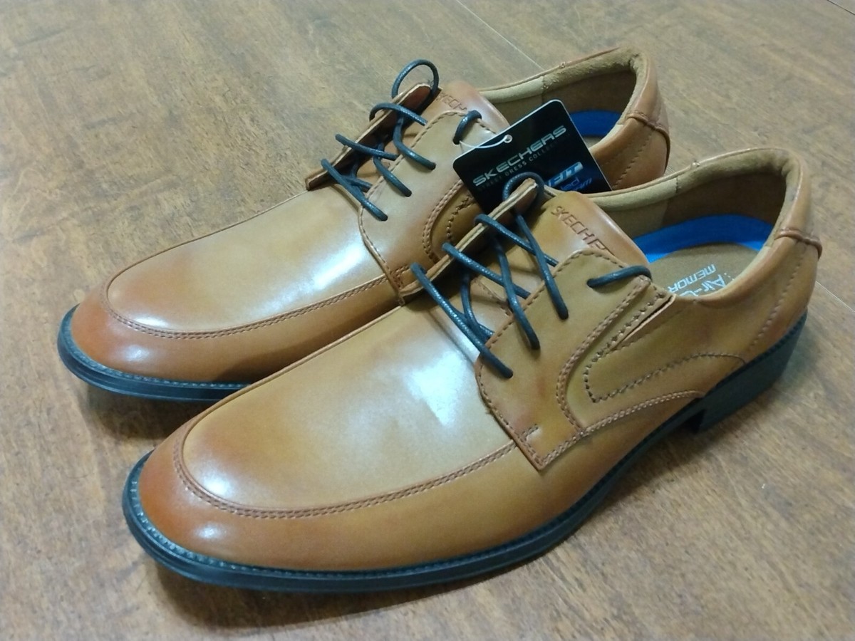 Skechers Mens Shoes Street Dress Collection 8.5 Brown Air  display picture 2