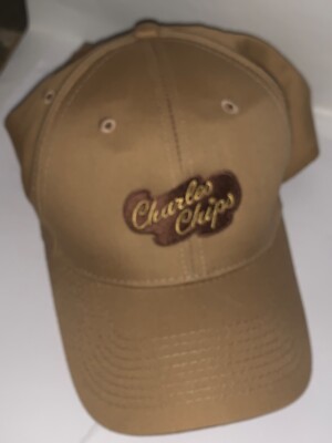 Charles Chips Tan baseball hat Cap One Size Fits all