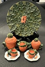 Carrot 10 Piece MIniature Tea Set