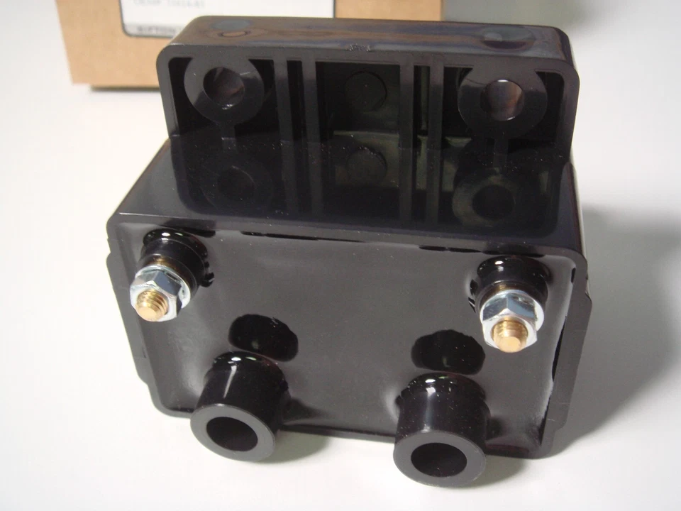 Harley Bobina FXR FXST FXD XL FLH FLST Moldeada Negra Doble Fuego V-Twin 32-0511 X9 Foto 3 de 4