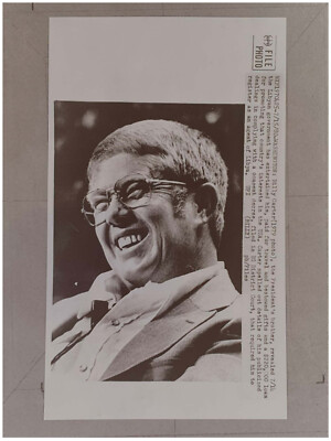 Billy Carter 1980 Libyen Kontroverse Presse Foto Negativ