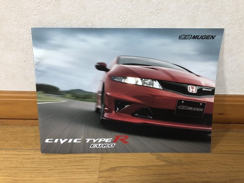 HONDA CIVIC TYPE R EURO 2011 Japanese Catalog with MUGEN Accessories Pamphlet - Picture 4 of 6