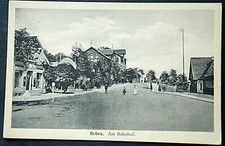 48119 AK Bebra at the Train Station Children on Street Field Post around 1917