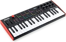 Akai Professional MPK Mini Plus – Controller tastiera MIDI USB a 37 tasti Nuova