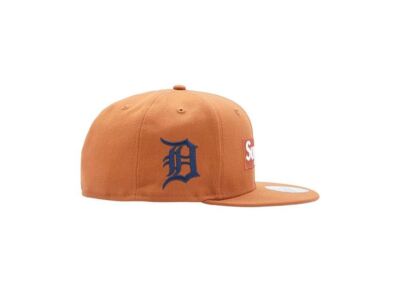 Supreme MLB Teams Box Logo New Era Burnt Orange | eBay
