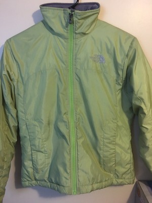 lime green zip up jacket