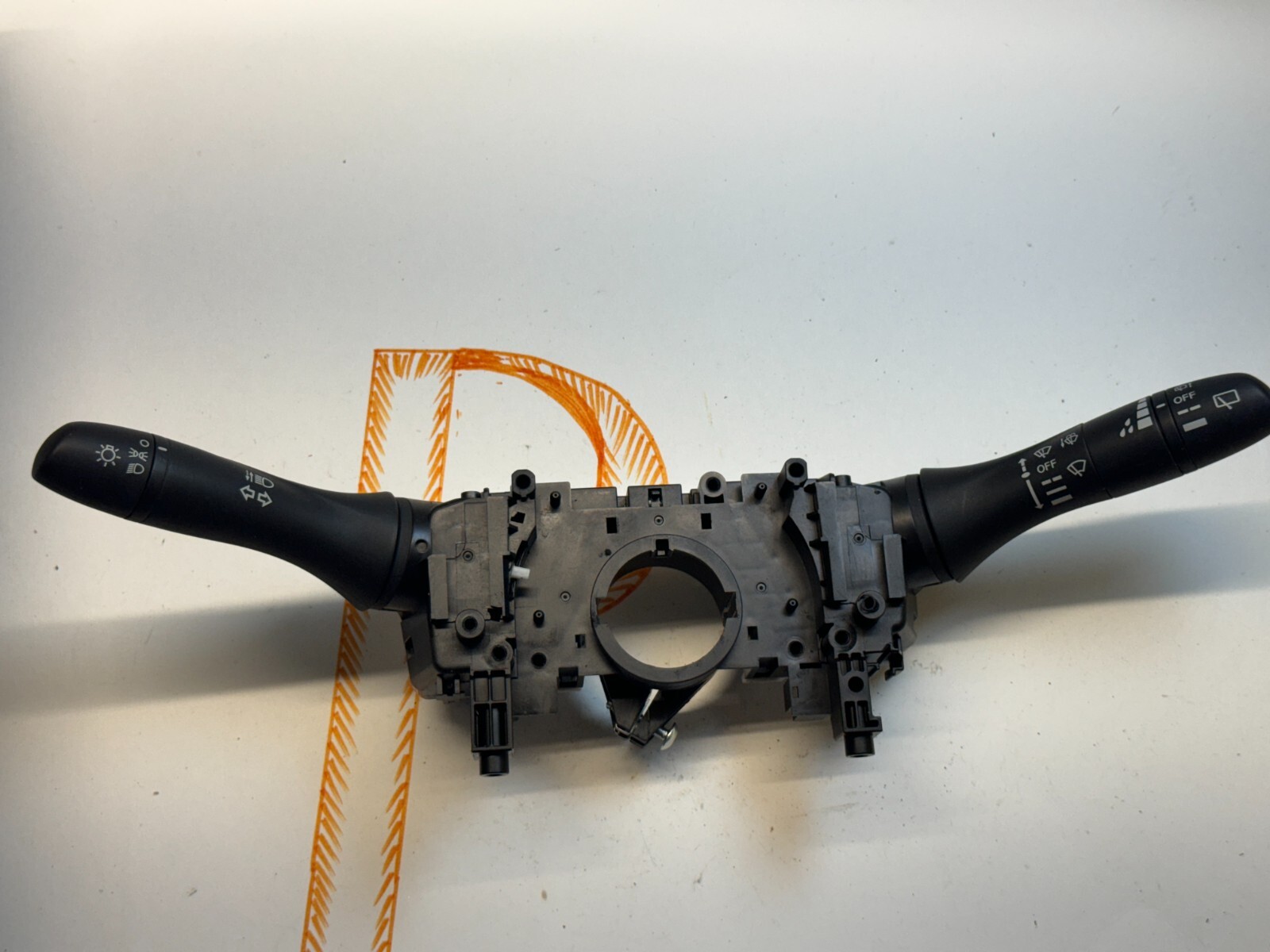 2016 Nissan Rogue Headlight Turn Signal Wiper Control Switch Arm OEM