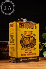 Vintage Petronio's Shoe Cement 1 Gallon Can