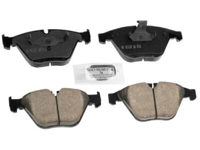 Front Akebono Brake Pad Set Brake Pad Set fits BMW 528i 2008-2010 ...