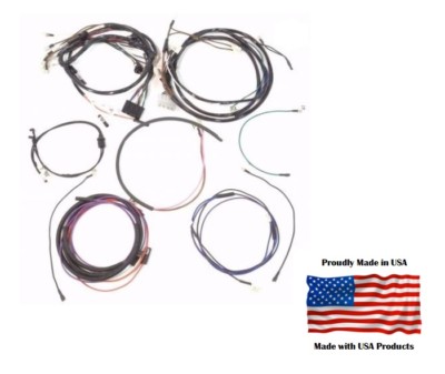 Complete Wiring Harness Ford 2000 3000 4000 3 Cylinder Gas Tractor