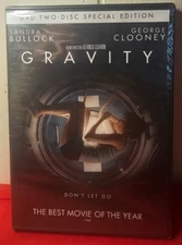Gravity (DVD, 2013) Sandra Bullock, George Clooney, Ed Harris