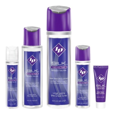 ID Silk Lube - Hybrid Silicone & Water Blend Natual Feel Lubricant