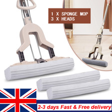 Sponge Mop Heavy Duty Super Absorbent Cleaning Floor Superdry Telescopic Handle