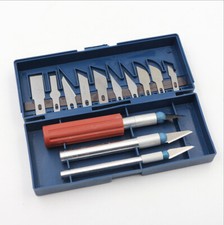 13pcs Stainless Steel Woodworking Carving Knife Utility Knife Tool Set