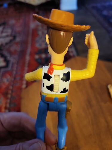 1995 BURGER KING DISNEY'S TOY STORY WOODY COWBOY TOY 6" - Picture 5 of 6