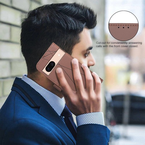 Flip Magnetic Leather Wallet Stand Phone Case for Google Pixel 9A 8 9 Pro XL 8A - 第 4/18 張圖片