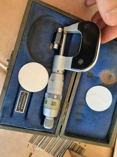 tesa micrometer 0-25mm, 0.001mm with invoice