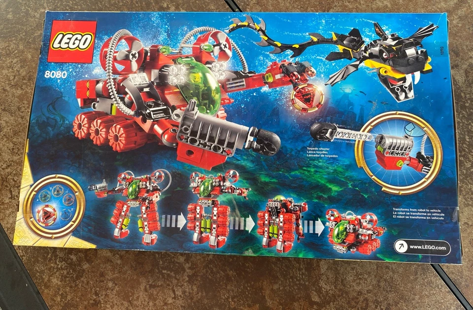 Lego 8080 Atlantis Undersea Explorer Factory Sealed - Image 3 of 4