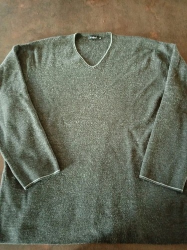 Pull Naf Naf Gris Chiné Manches Courtes - Taille S - Excellent état, D'occasion