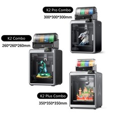 Creality K2/K2 Pro/K2 Plus Combo 3D Printer 600mm/s CFS MultiColor Fast Printig