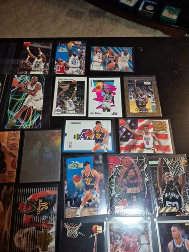 1990's Nba Lot! John Stockton Karl Malone - Picture 3 of 9