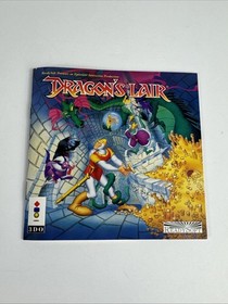 Dragon's Lair Panasonic (3DO, 1994) - Complete CiB  with Long Box