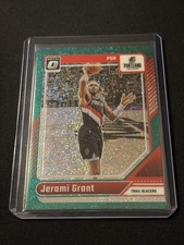2024-25 Optic Donruss Jerami Grant Green Glitter #3/5 Mint Condition