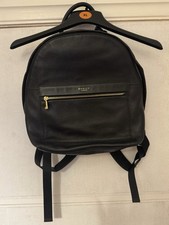 Radley Women's Black Leather Backpack, Immaculate Condition!