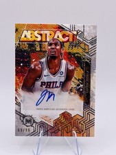 TYRESE MAXEY 2025-26 TOPPS MOTIF ABSTRACT INK AUTO /99 PHILADELPHIA 76ERS