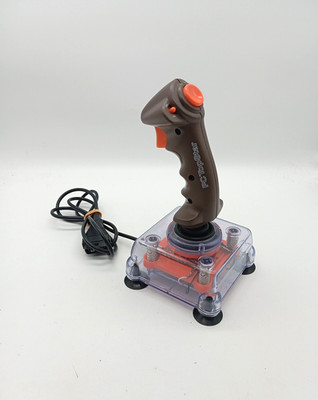 Quickjoy SV-227 PC Top Star Joystick transparentes Gehäuse gereinigt gepflegt