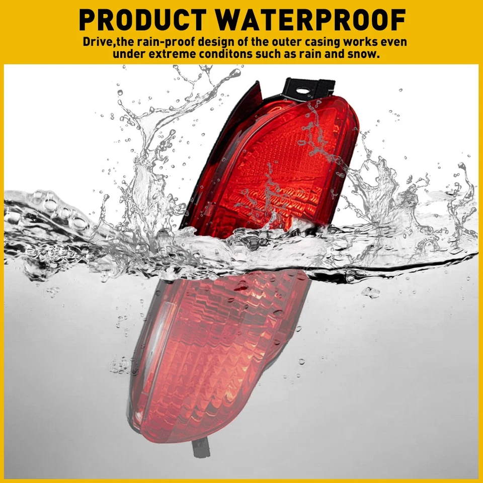 Left Rear bumper Reflector lamp Light For Lexus RX300 RX330 RX350 RX400 04-09 B - Image 4 of 4