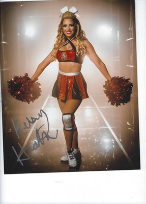Kelsey Heather Signed 8x10 Photo #26A WWE AEW Wrestler MODEL Comes with COA