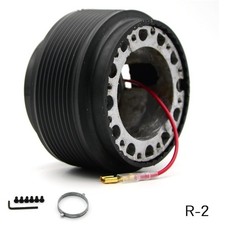 R2 for Quick Release Steering Wheel Hub Adapter with Alloy for Wide Fitment