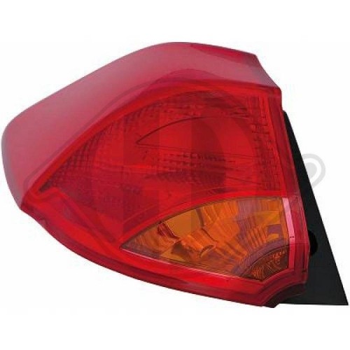 1X Heckleuchte Diederichs 6554091 Passend FüR KIA-image