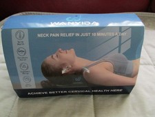 WANYIDA Neck Shoulder Relaxer, Neck Stretcher Chiropractic Pillow for Pain New