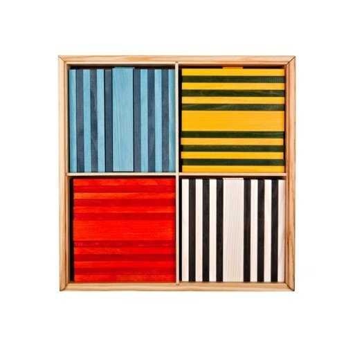 KAPLA COLOR wood constructions 100 pieces in 8 different colors OCTOCOLOR - Picture 2 of 2