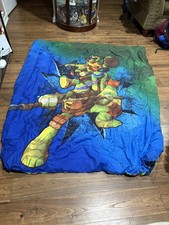 TEENAGE MUTANT NINJA TURTLES Nickelodeon 2015 Twin Comforter Set 8 PC Reversible