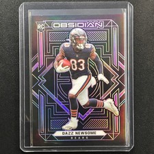 2021 Obsidian Dazz Newsome Rookie Electric Etch Purple 60/100