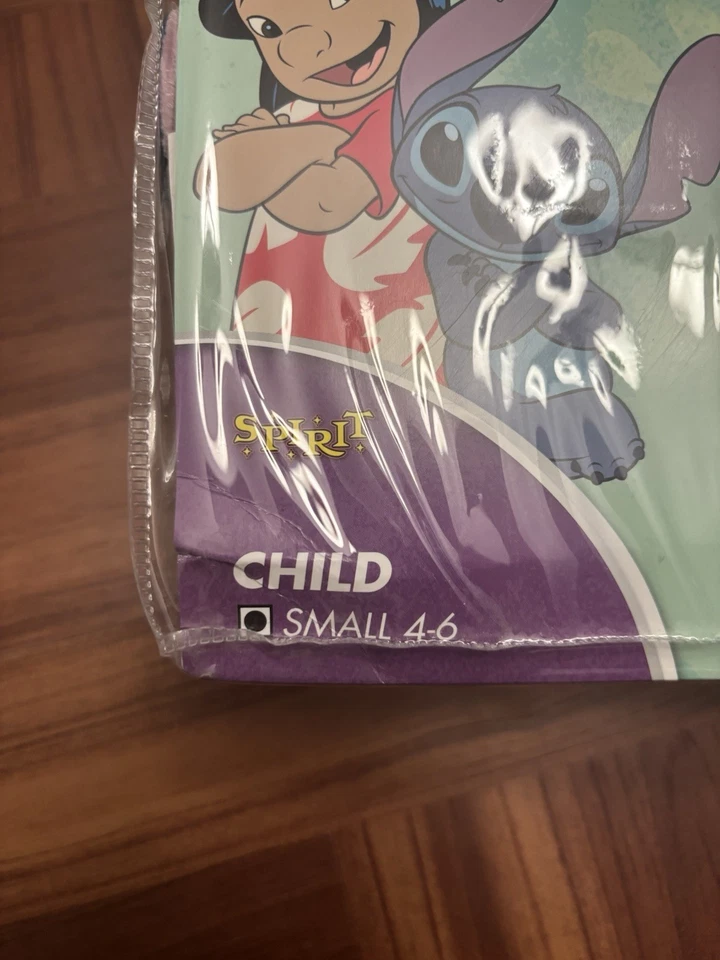 Disney Lilo & Stitch Azul Disfraz Vestido Niño Niña Pequeño 4-6 Espíritu Halloween Foto 2 de 4