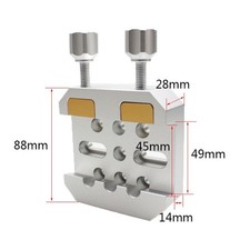 Reinforced Double Fixed Dovetail Groove for Telescope Mount Accessory Connection
