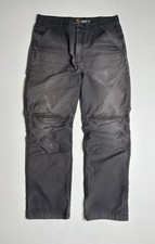 Carhartt Gray Work Relaxed Fit Workwear Pants 101709 029 Mens 32 x 30