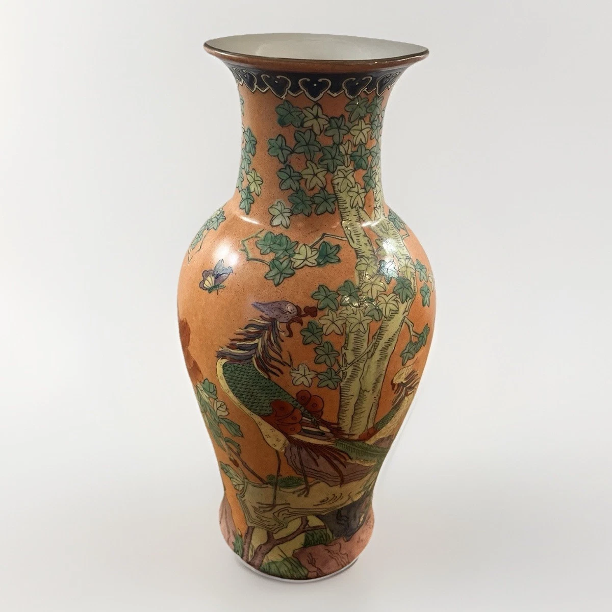 中国蝴蝶花瓶中国古董花瓶| eBay