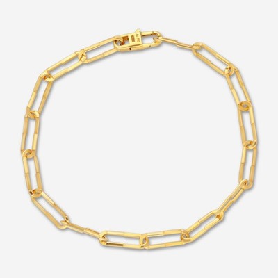 Gucci Link to Love 18kt Yellow Gold Bracelet YBA7445620020 MSRP $1,920